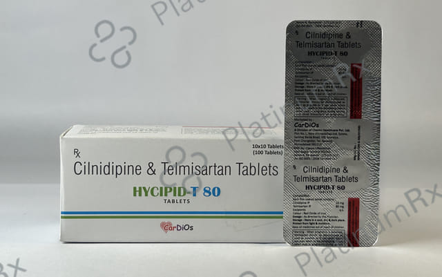 Hycipid T 80/10mg Tablet 10s