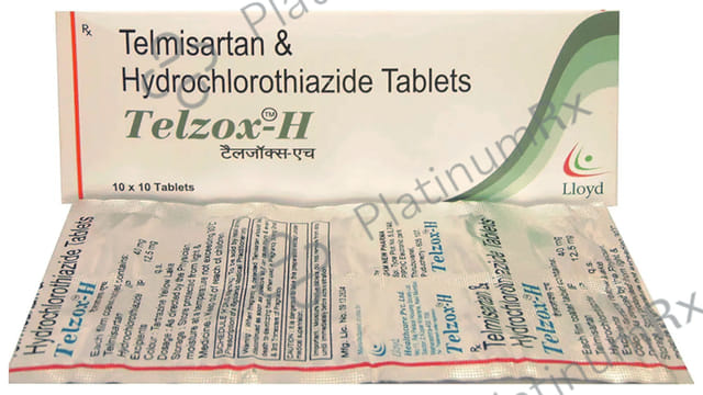 Telzox H 12.5/40mg Tablet 15s