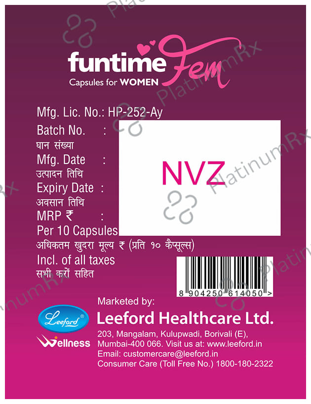 Funtime Fem Capsule for Women