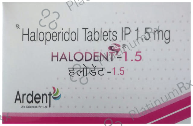 Halodent 1.5mg Tablet 10s