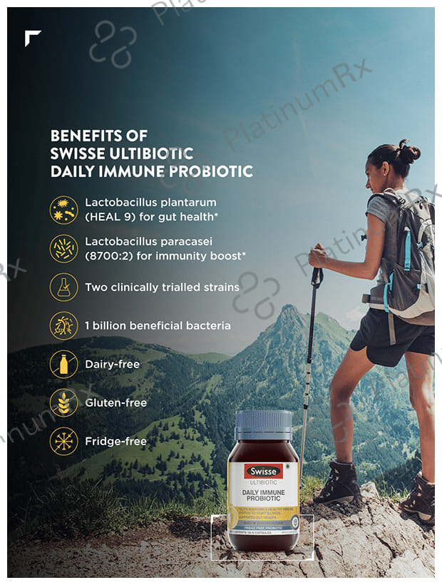 Swisse Ultibiotic Daily Immune Probiotic Capsule