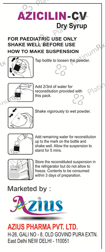 Azicilin-CV Oral Suspension
