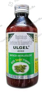 Ulgel Elaichi Sugar Free 400/20mg Oral Suspension 200ml