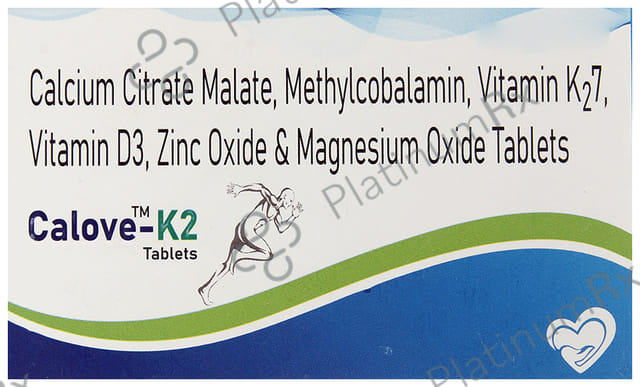 Calove K2 Tablet 10s