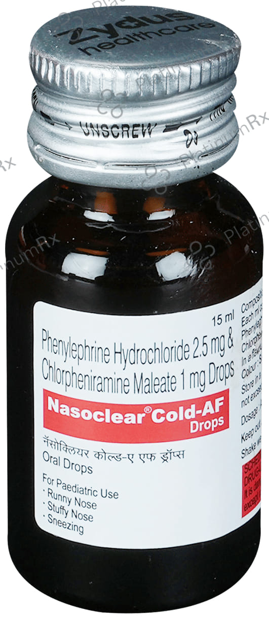 Nasoclear Cold AF 1/2.5mg Oral Drop 15ml