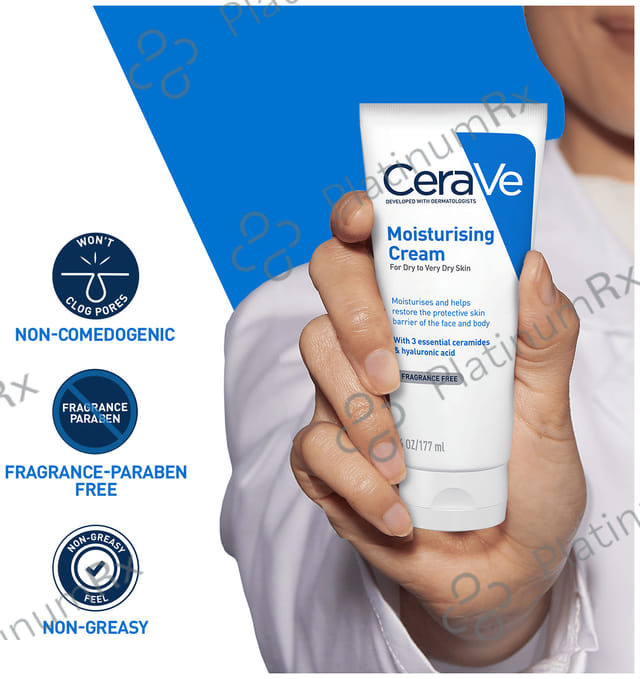 CeraVe Moisturising Cream for Dry to Very Dry Skin 177 gm