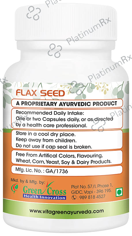 Vitagreen Flax Seed Capsule