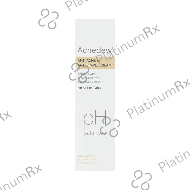 Acnedew Anti Acne & Anti Pimple Cream 25gm