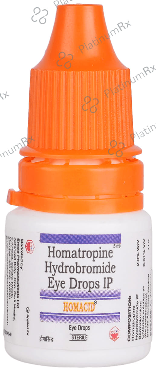 Homacid 2% Eye Drop 5ml
