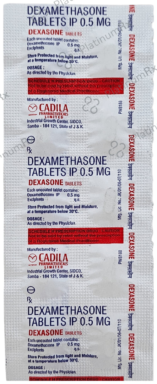 Dexasone 0.5mg Tablet
