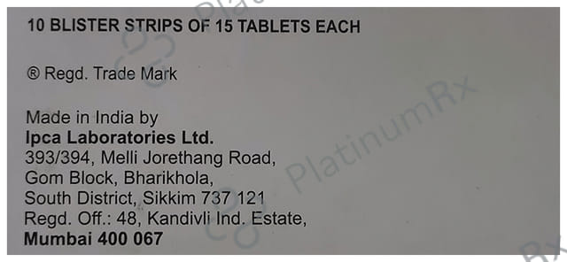 Rapilif 8mg Tablet 15s