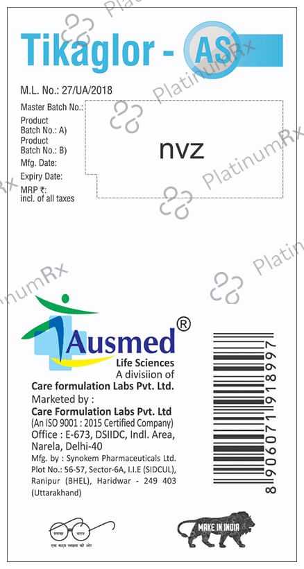 Tikaglor-AS Tablet Combikit