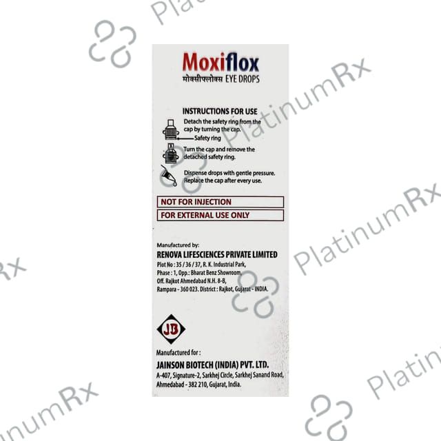 Moxiflox PF 0.5%w/v Eye Drop 5ml