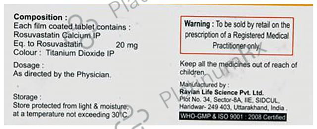 Rozfirst 20mg Tablet 10 Tablet