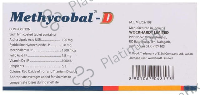 Methycobal D Tablet 10s