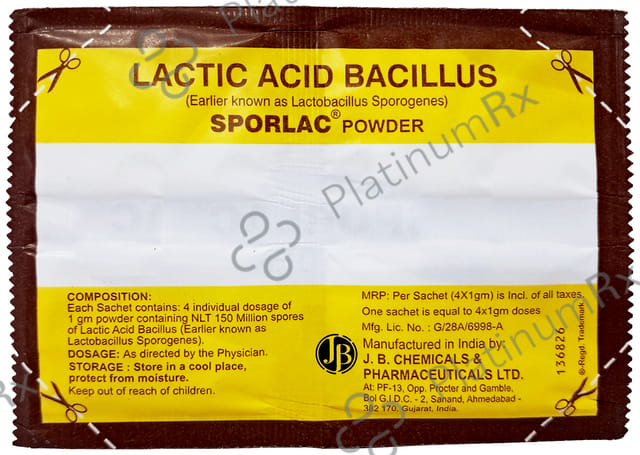 Sporlac 2B Sachet 1gm