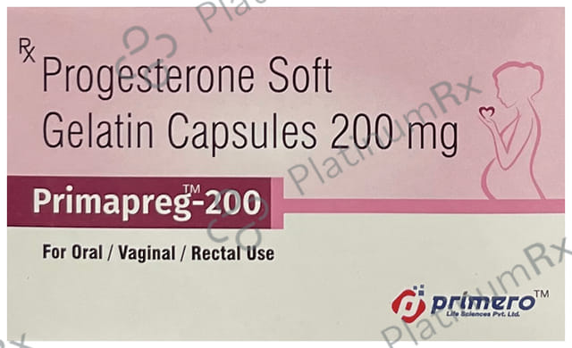Primapreg 200mg Soft Gelatin Capsule 10s