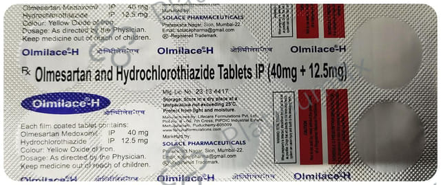 Olmilace H 12.5mg/40mg Tablet