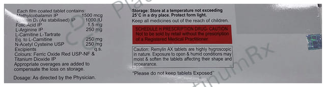 Remylin AX Tablet 10s
