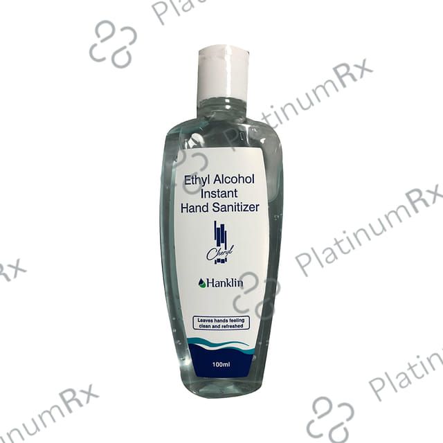 Hanklin Ethyl Alcohol Instant Hand Sanitizer 100 Sanitizer