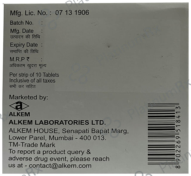 Quicnac AB 100/600mg Tablet 10s