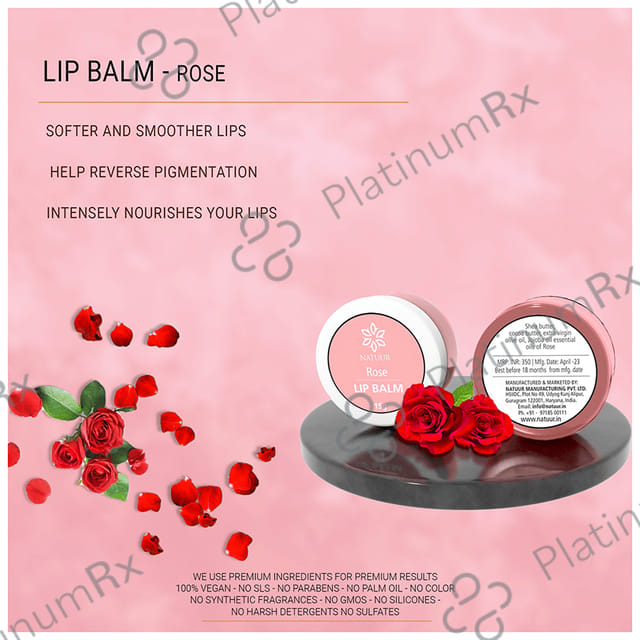 Natuur Lip Balm Rose
