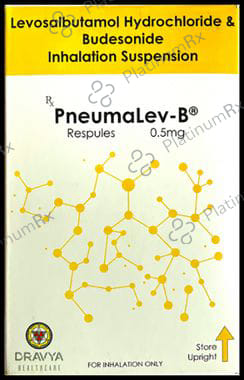 Pneumalev B 500mcg/1.25mg Respules 5X2ml