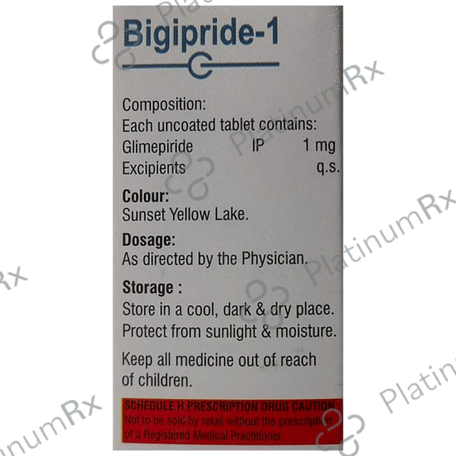 Bigipride 1 Tablet
