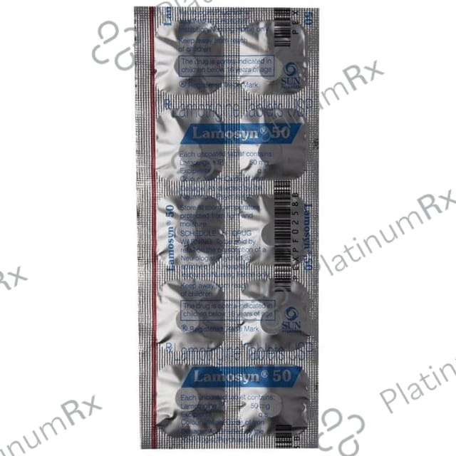 Lamosyn 50mg Tablet 10s