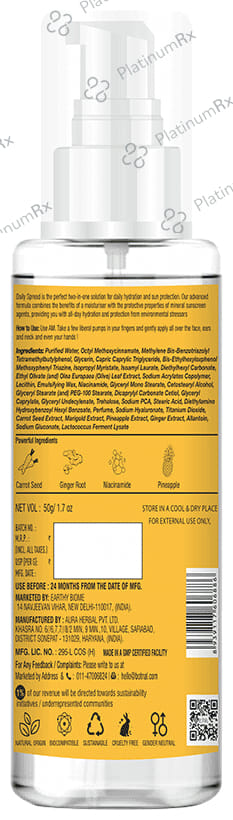 Botnal Daily Spread Moisturiser + Mineral SPF 30 Sunscreen 50gm