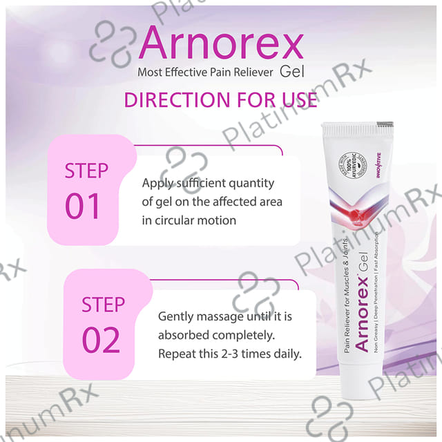 Arnorex Gel (30gm Each) 2 Tubes