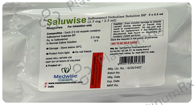 Saluwise Respules 5X2.5ml