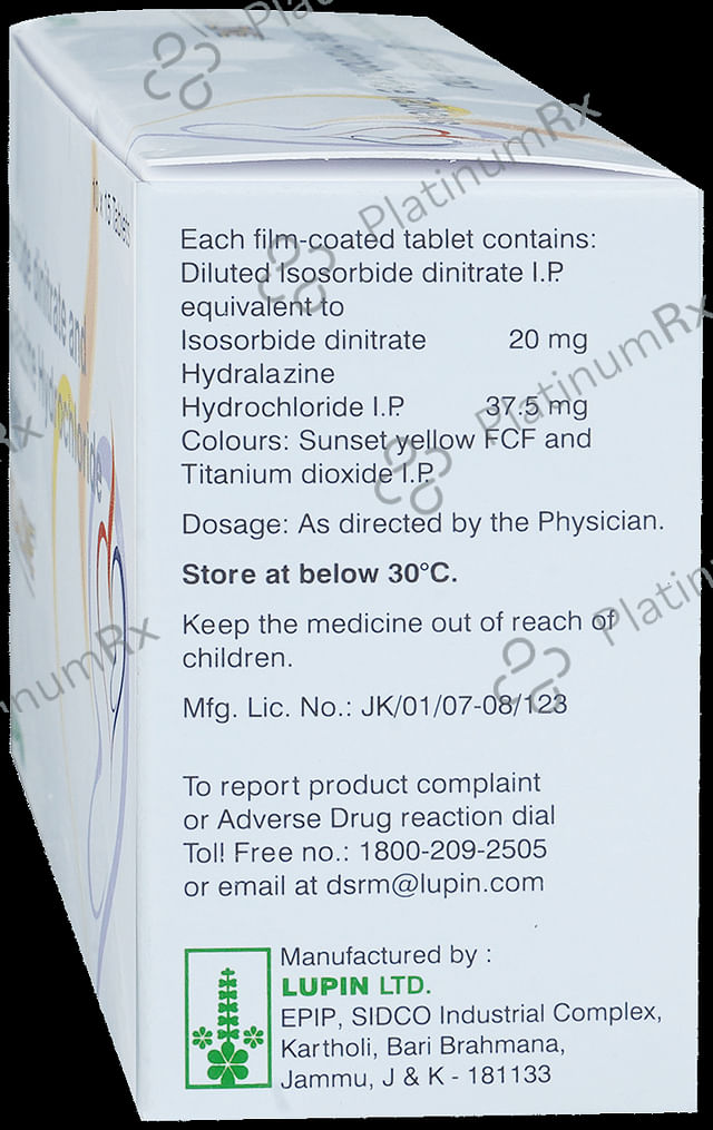 Isolazine 37.5/20mg Tablet 15s