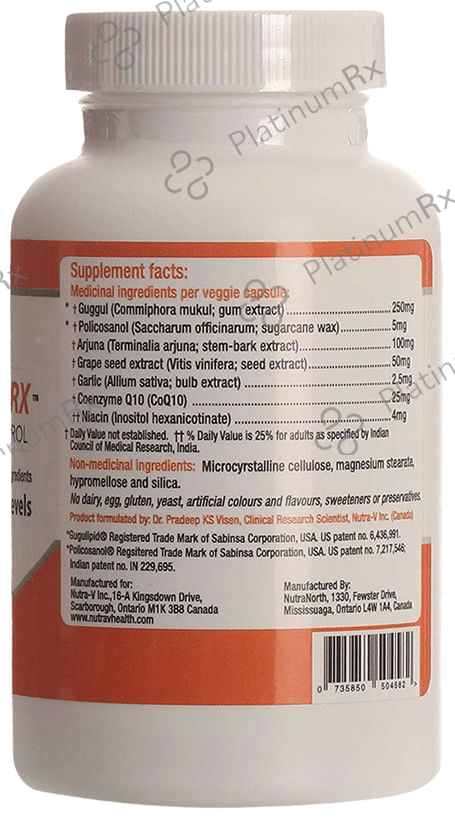 NutraV Lochol Forte RX Veggie Capsule