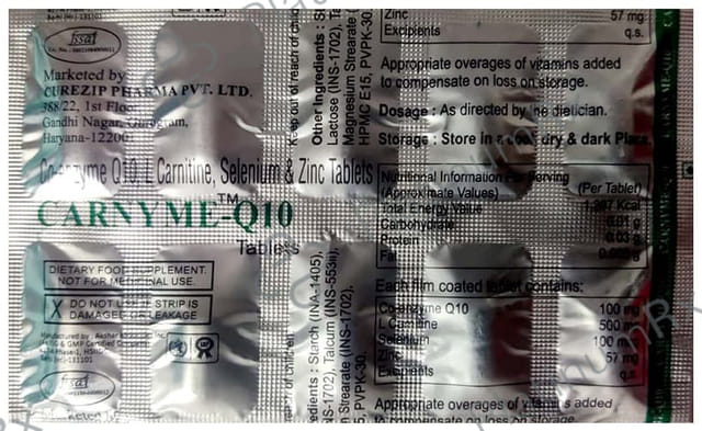 Carnyme-Q10 Tablet