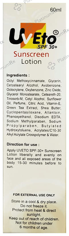 Uveto SPF 30 Lotion 60ml