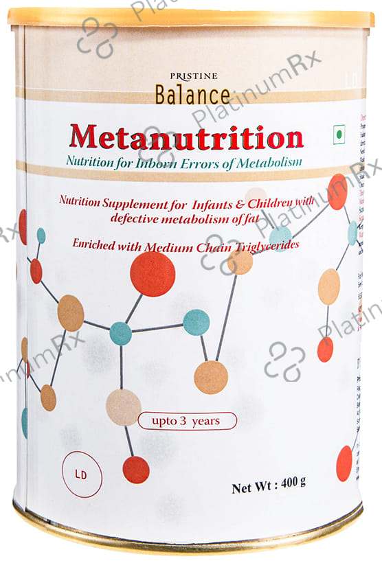 Pristine Balance Metanutrition LD (Upto 3 Years) for Metabolism - Flavour Powder Unflavoured