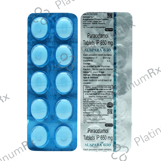 Auspara 650mg Tablet