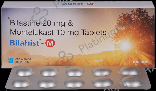 Bilahist M 20/10mg Tablet 10s