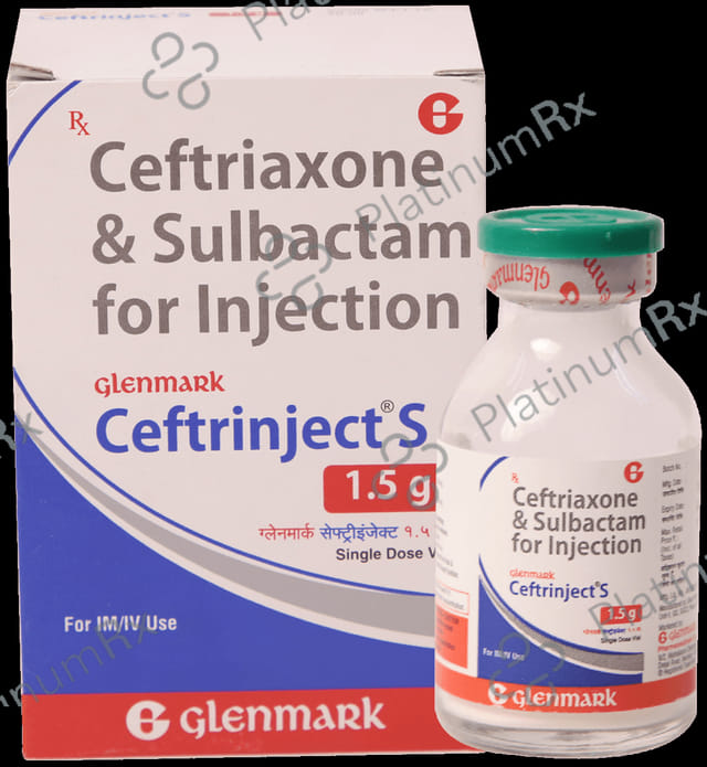 Ceftrinject S 1000/500mg Injection 10ml