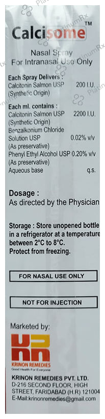 Calcisome Nasal Spray