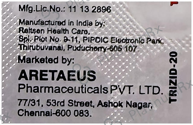 Trizid 20mg Tablet