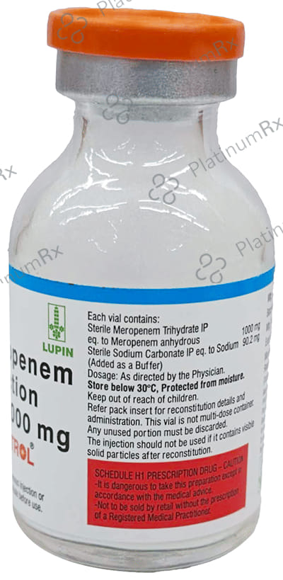 Merotrol 1gm Powder for Injection 1s