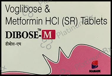 Dibose M 500/0.3mg Tablet SR 10s