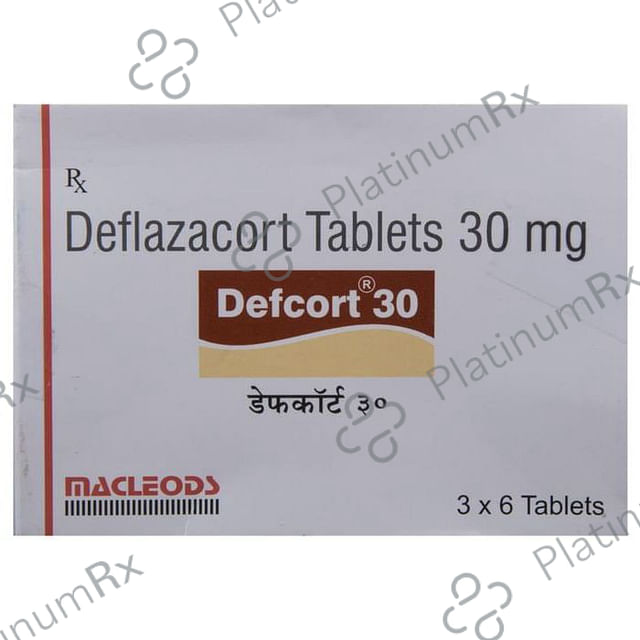 Defcort 30mg Tablet 6s
