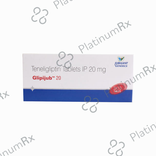 Glipijub 20mg Tablet 10s