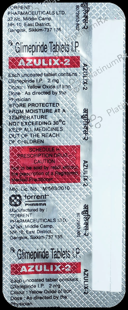 Azulix 2mg Tablet 10s