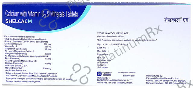Shelcal M Tablet 15s