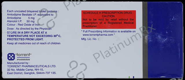 Betacard AM 5/50mg Tablet 15s