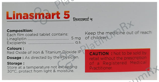 Linasmart 5mg Tablet 10s